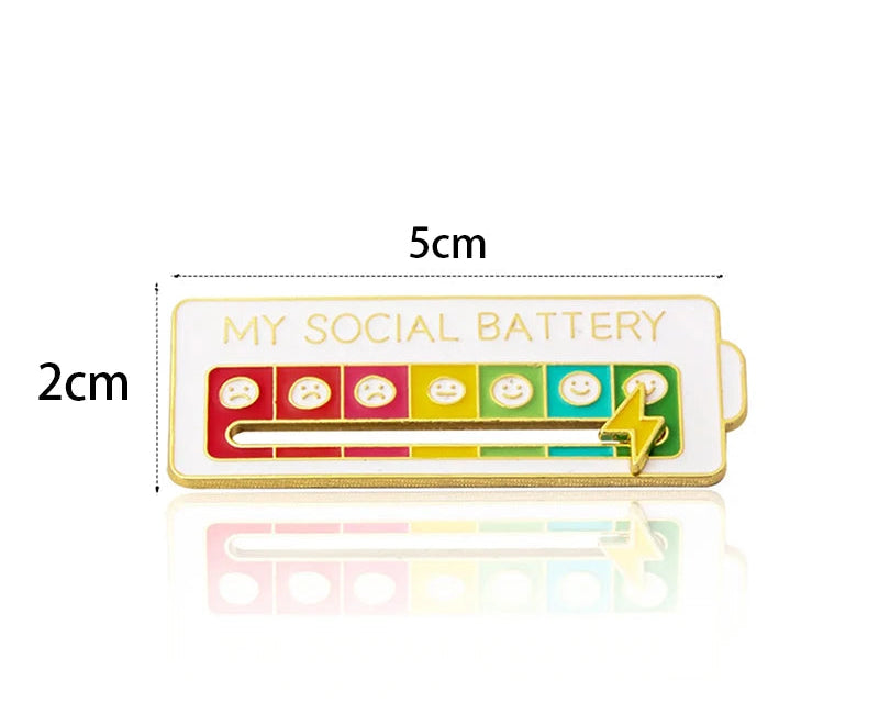 “My Social Battery” – Exprimer son niveau d’énergie sociale