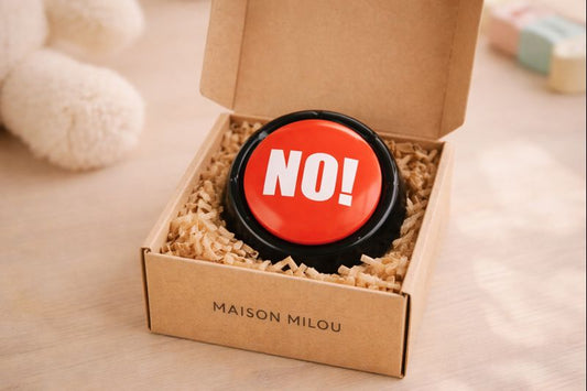 Bouton “Non” sonore – Exprimer ses limites clairement