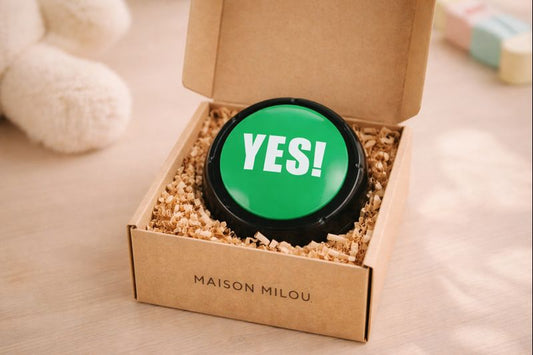 Bouton “Oui” sonore – Encourager et valider avec simplicité